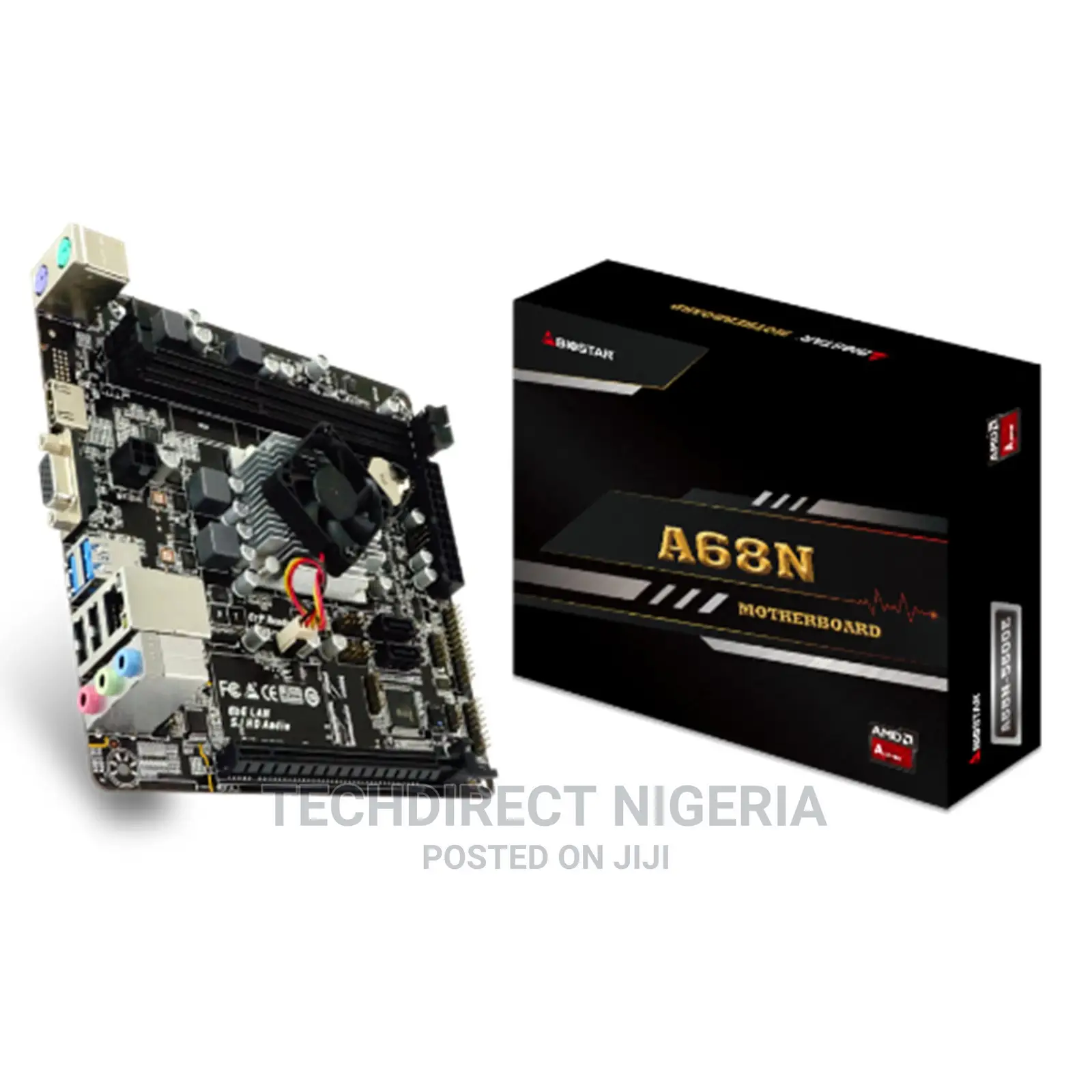 Biostar A68n-5600e Motherboard With CPU