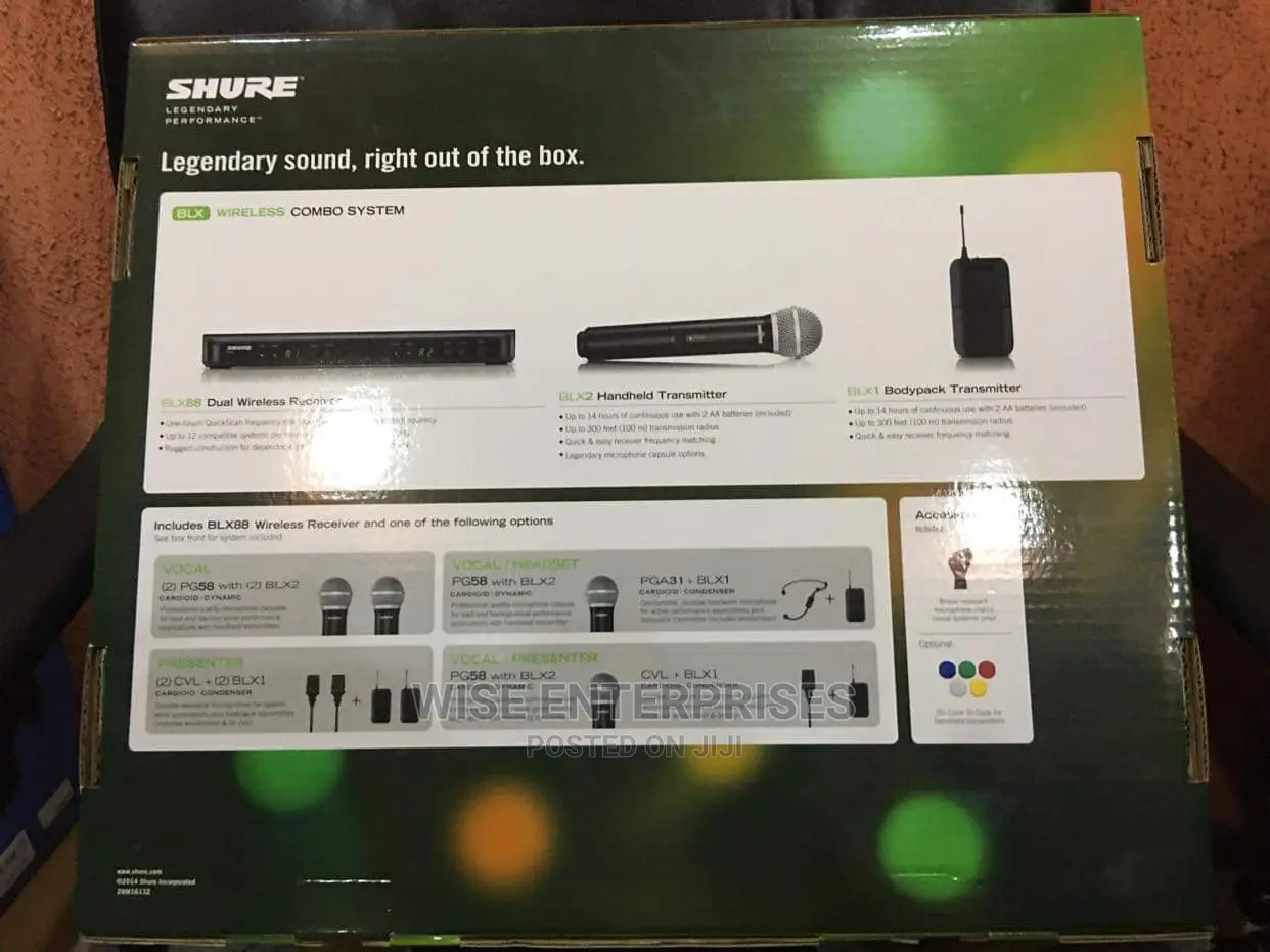 Shure Combo System