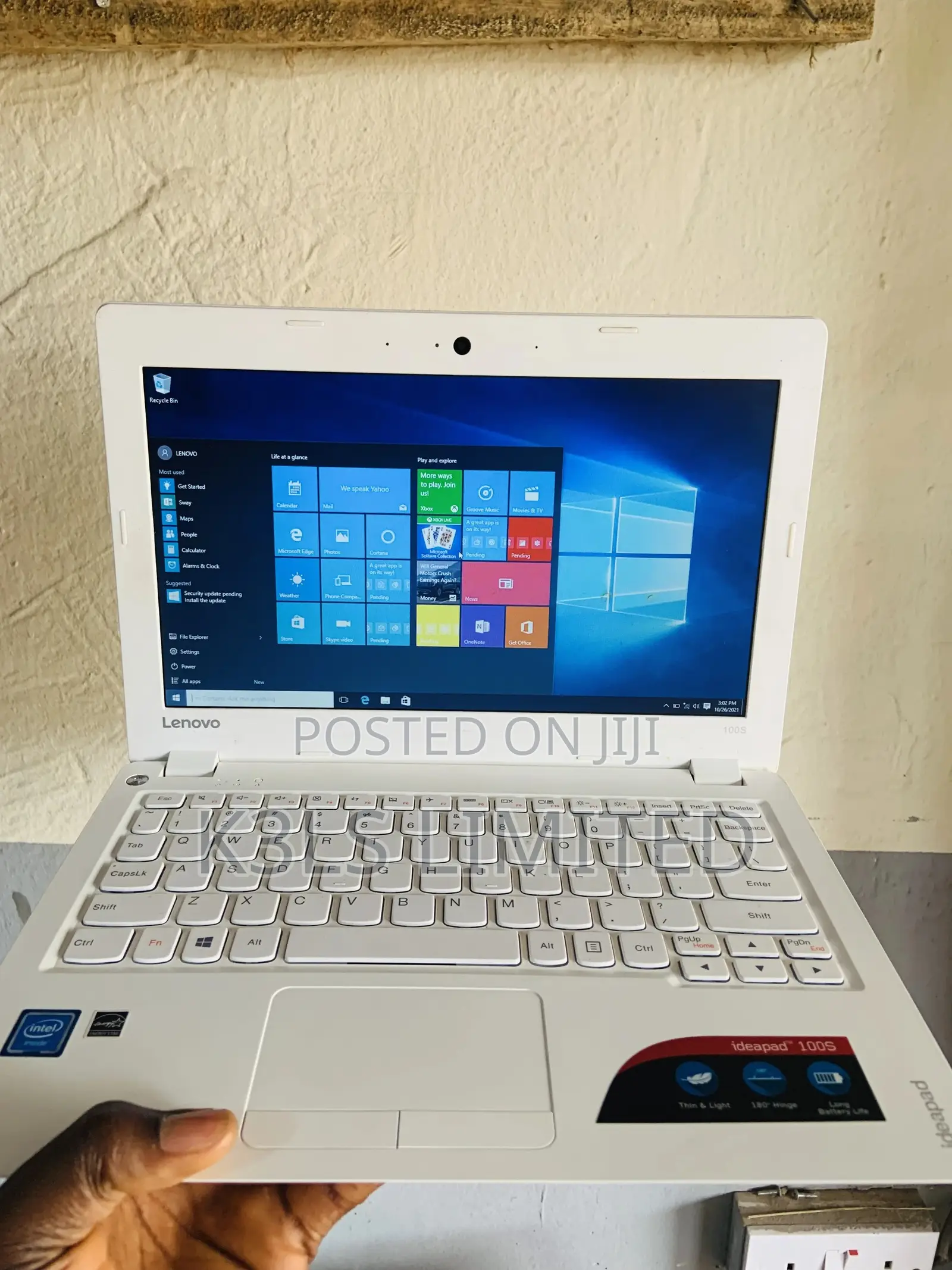 Laptop Lenovo IdeaPad 100 2GB Intel SSD 512GB