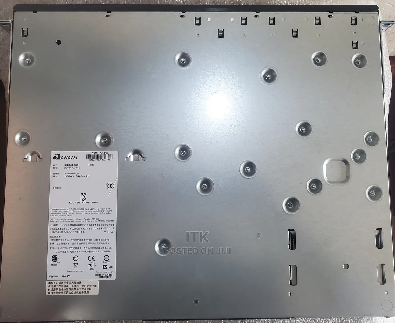 Catalyst 2960X Series 370W Poe+ 24ports