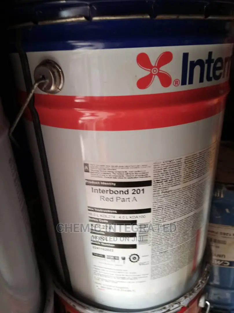 Interbond 201 Epoxy Primer Paint Red in Apapa Building Materials
