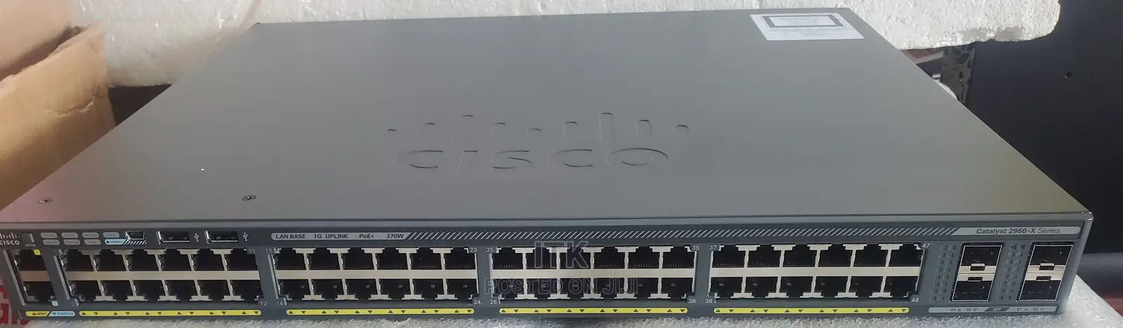 Catalyst 2960 X Series Poe+ 48-port