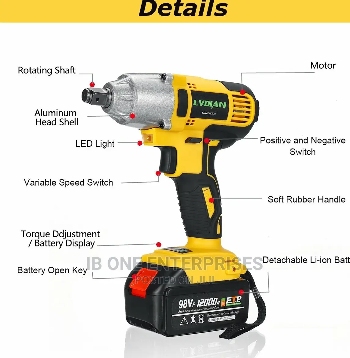 Brushless Drill 84V Impact Electric Rechargeable Wench
