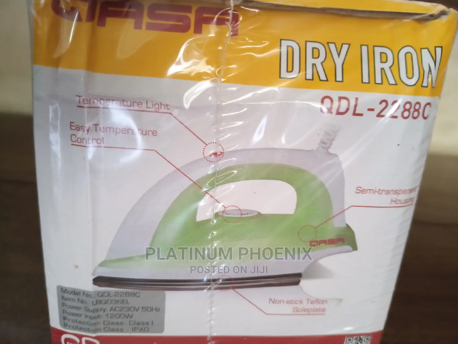 Qasa Dry Iron