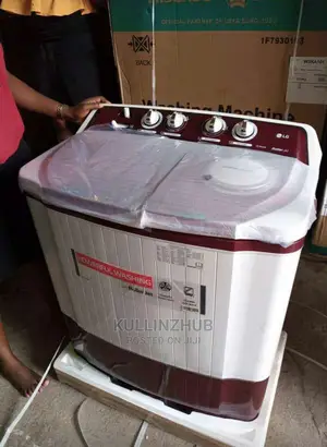 Original Lg Wp-750rd Twin-tube Washing Machine-8kg