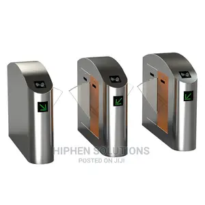 Security Automatic Flap Turnstile Pedestrian Gate