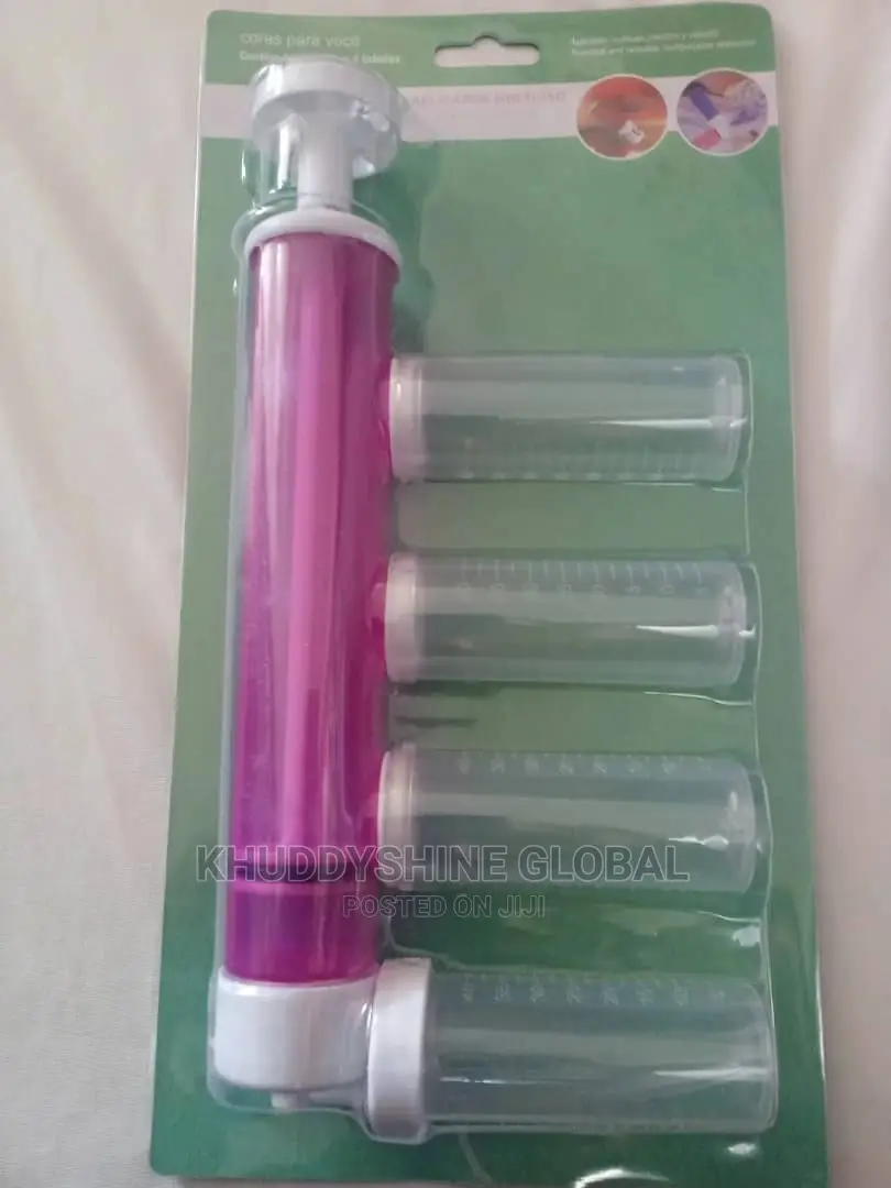 Manual Airbrush Cake Decorating Tool Set