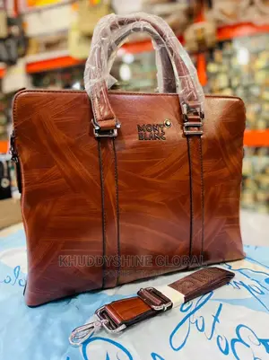 Luxury Mb Pattern Leather Bag For Men