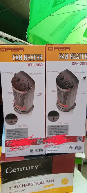 QASA Fan Heater Qfh-2068 1 Year Warranty 2000W Max Power