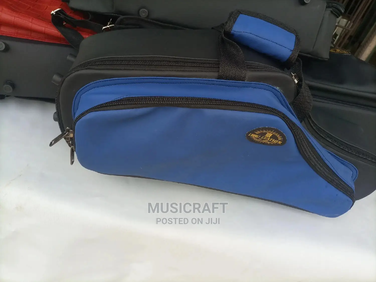 Ibru Hard Leather Sax Bags