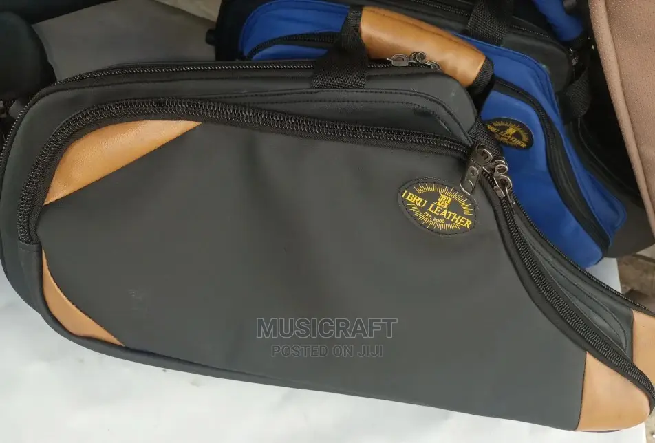 IBRU Hard Leather Sax Bag