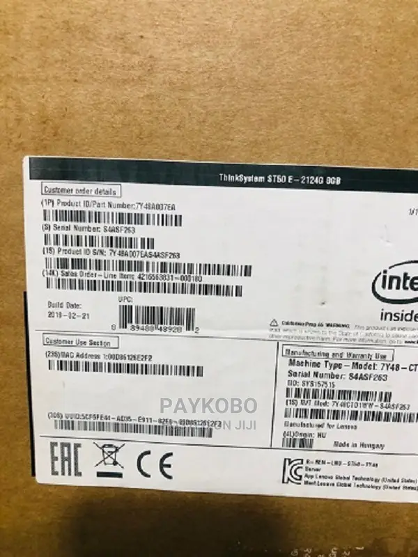 New Desktop Computer Lenovo 32GB Intel Xeon SSHD (Hybrid) 2T