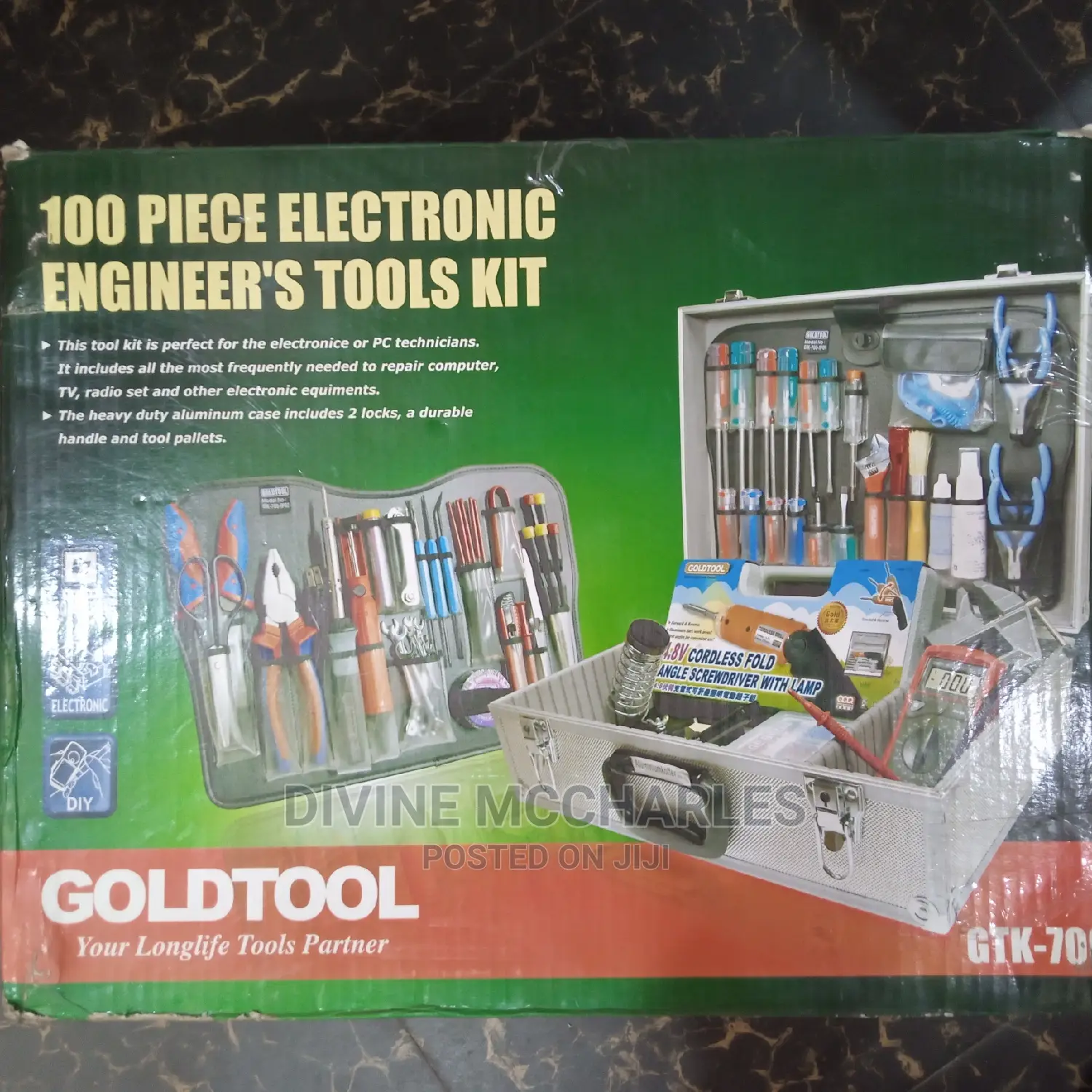 GTK-700 *100pcs Telecommunication Electronic Tools Set