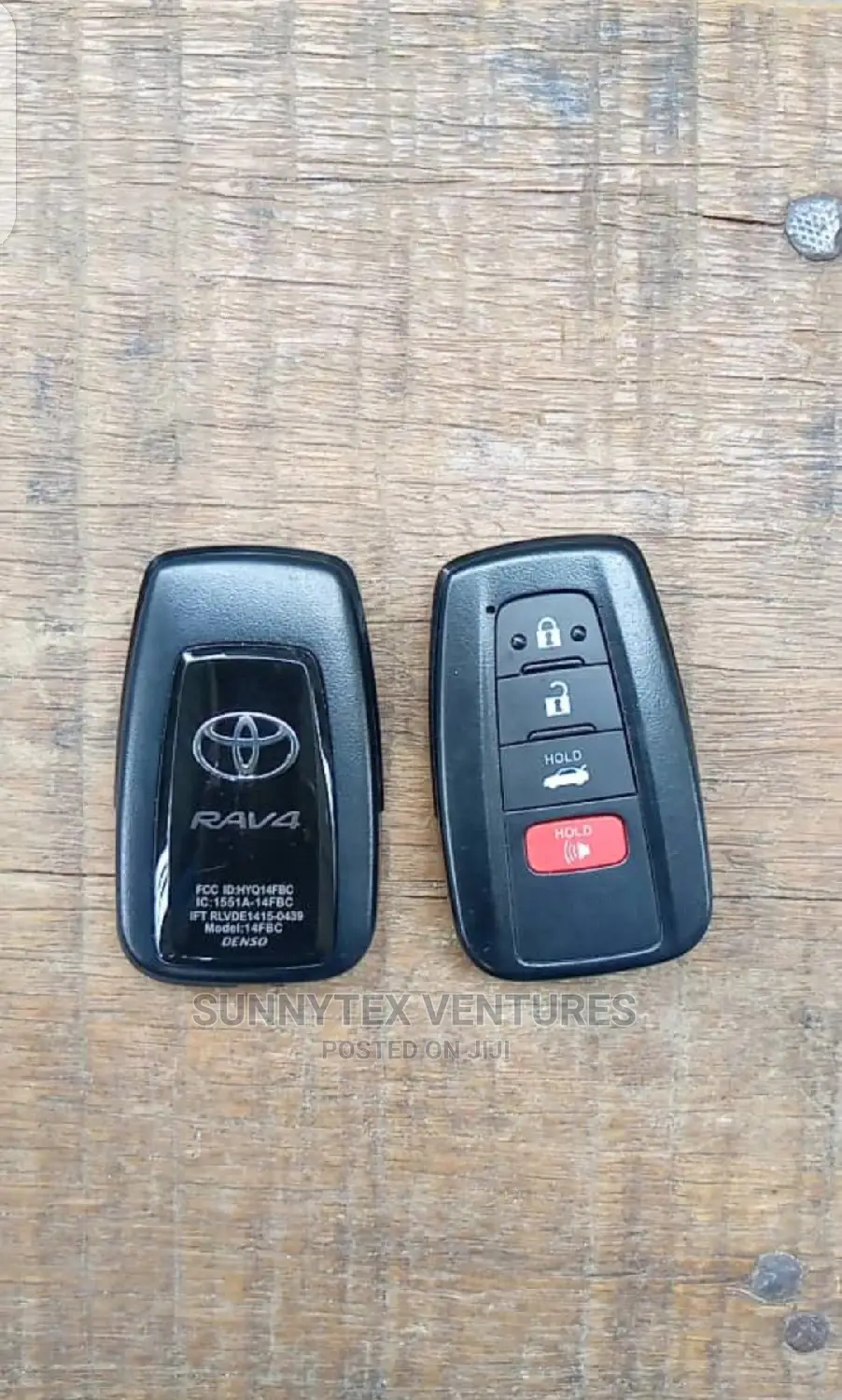 Toyota RAV4 Keyless Entry Remote Key in Lekki Automotive Services