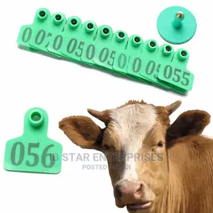 001-100 Pig Numbered Farm Animal Livestock Ear Tags