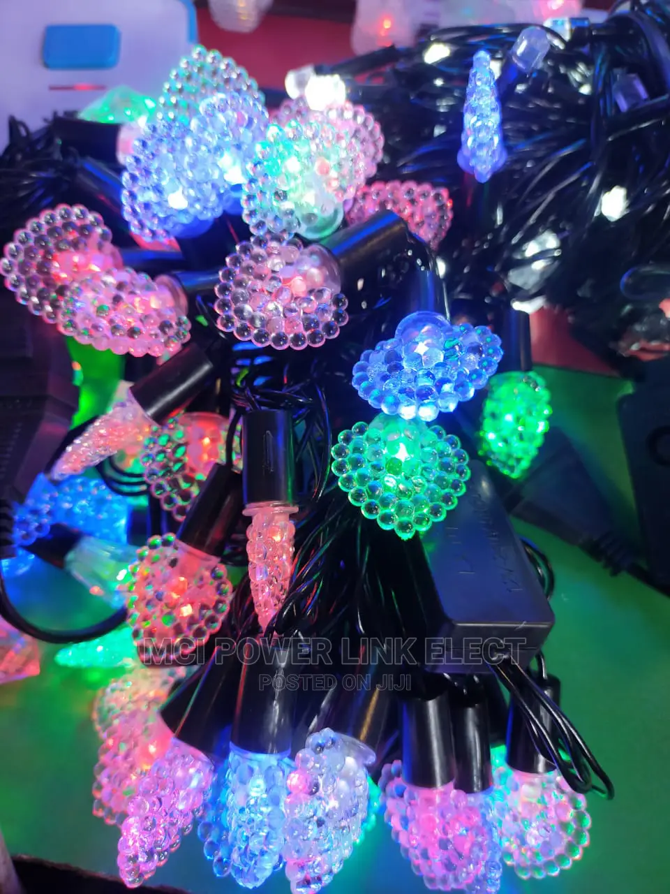 Heart Shaped Christmas Fairly String Light Multi Colour