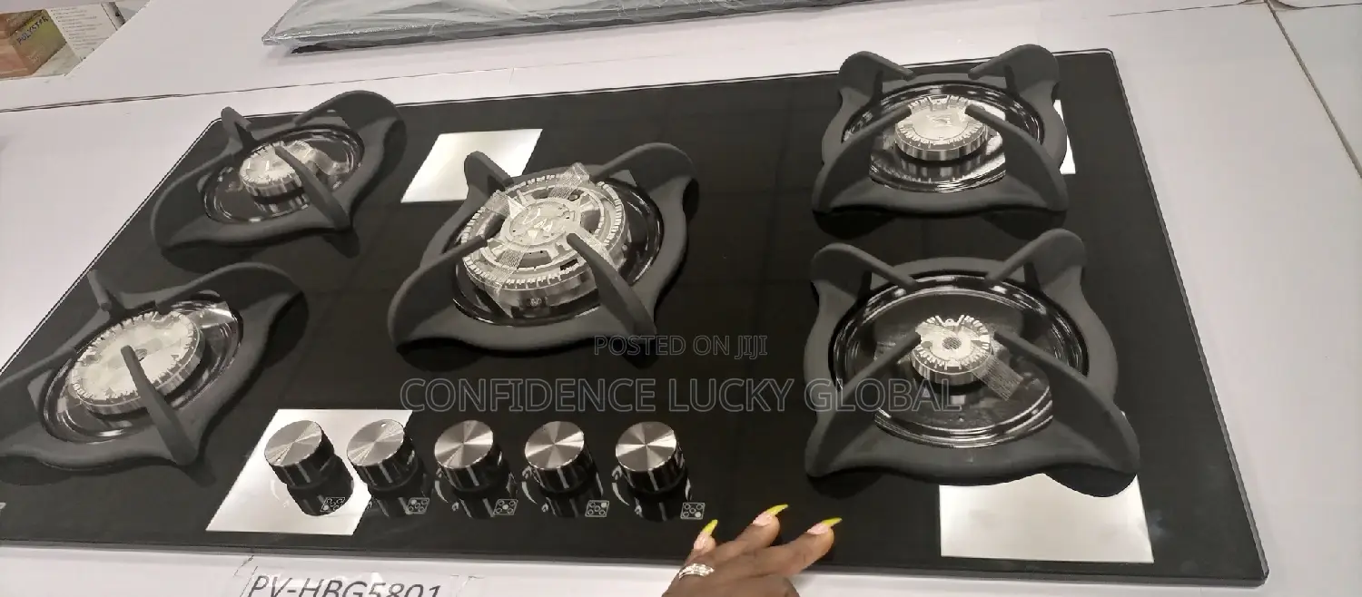 Quality Polystar 5 Burner Gas Hob