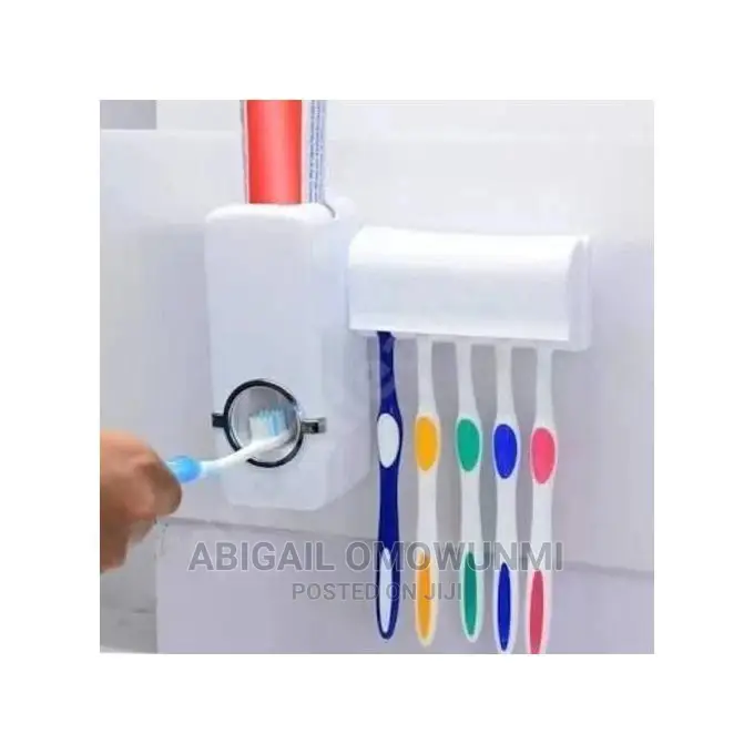 Toothbrush Holder and Automatic Toothpaste