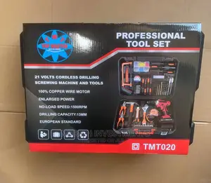 Tool Boxes With 21v With 13mm Lithium Cordless Drill Machine
