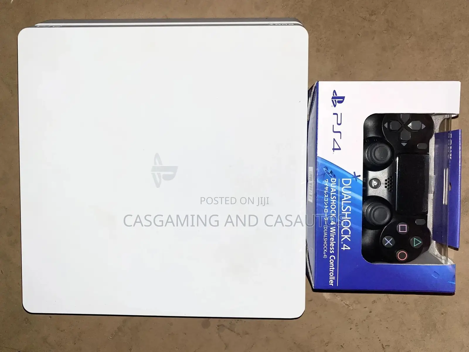Neatly Used SONY Playstation4 Slim With Controller - White.