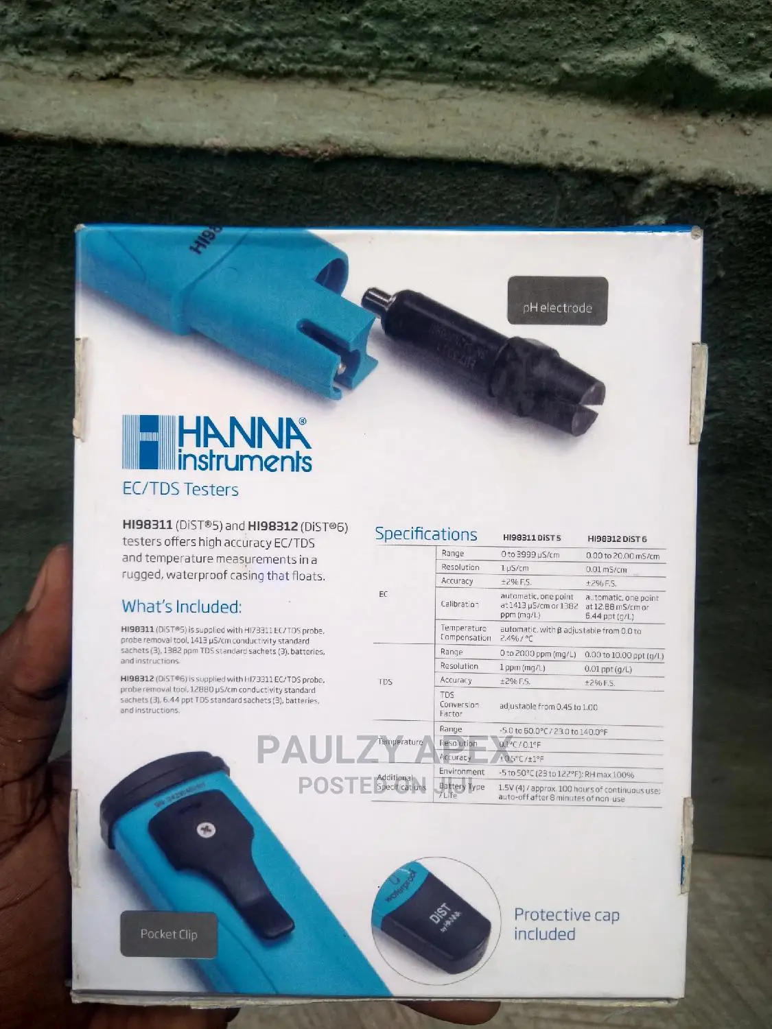 Hanna Ec/Tds Tester