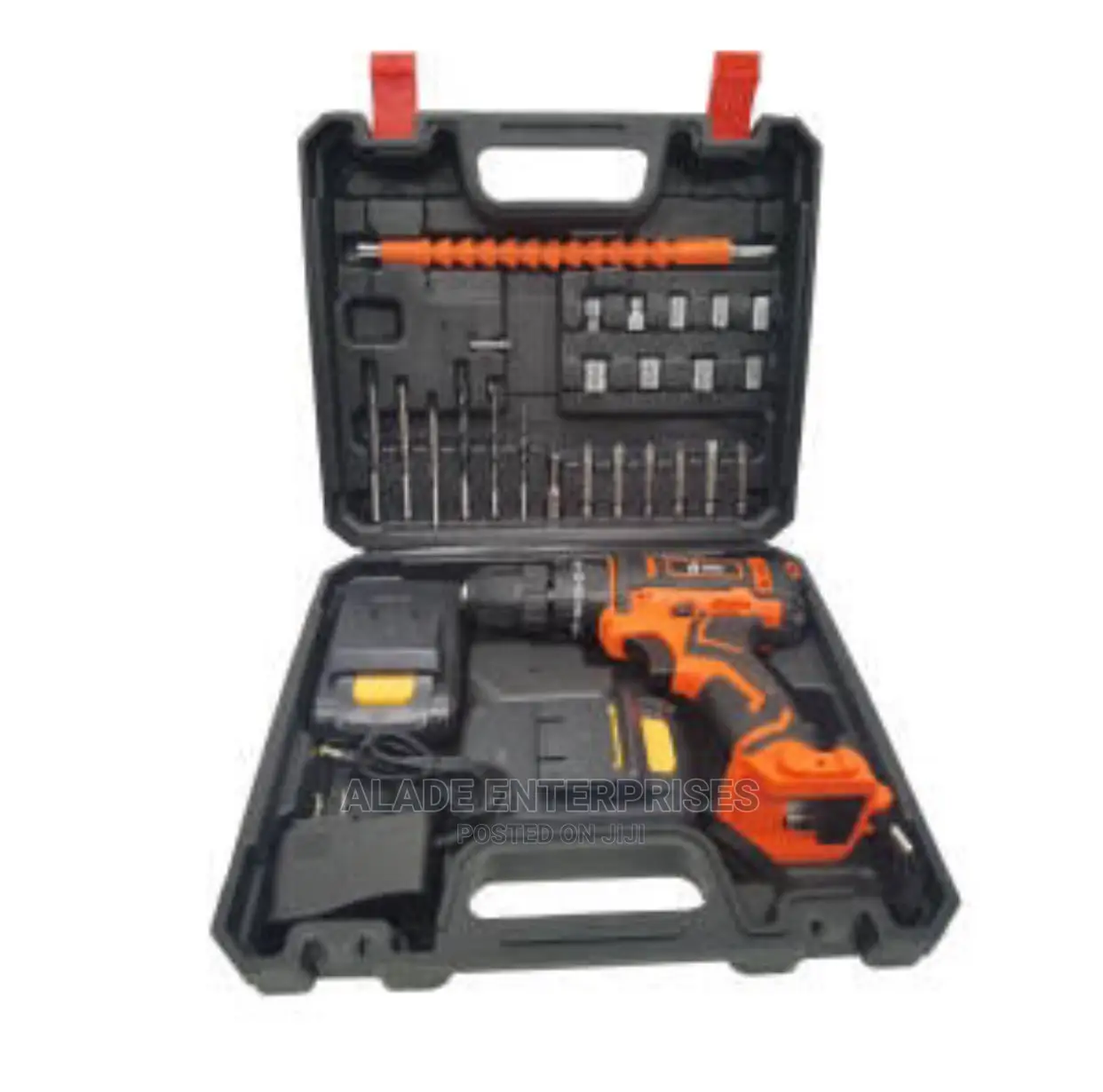 Lithium-Ion Cordless Drill With Accessories 28V+