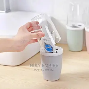 Toothpaste Toothbrush Holder Bathroom