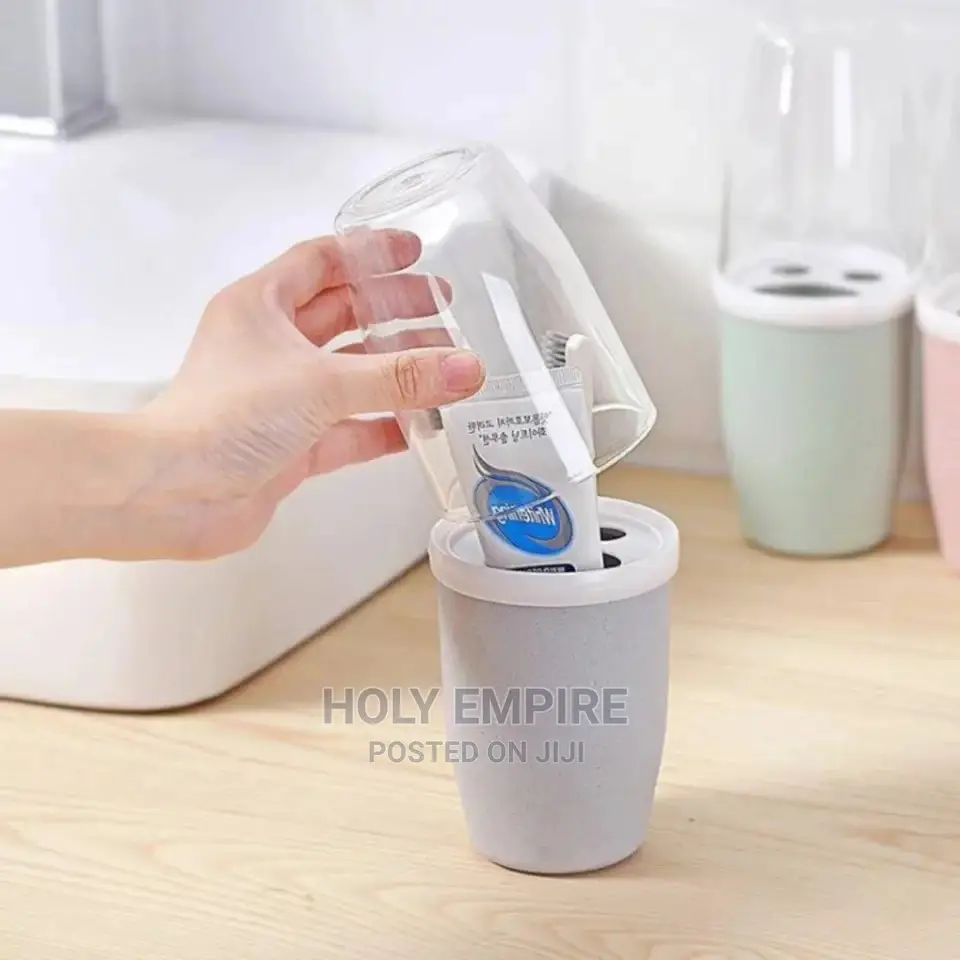Toothpaste Toothbrush Holder Bathroom