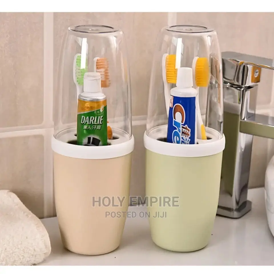 Toothpaste Toothbrush Holder Bathroom