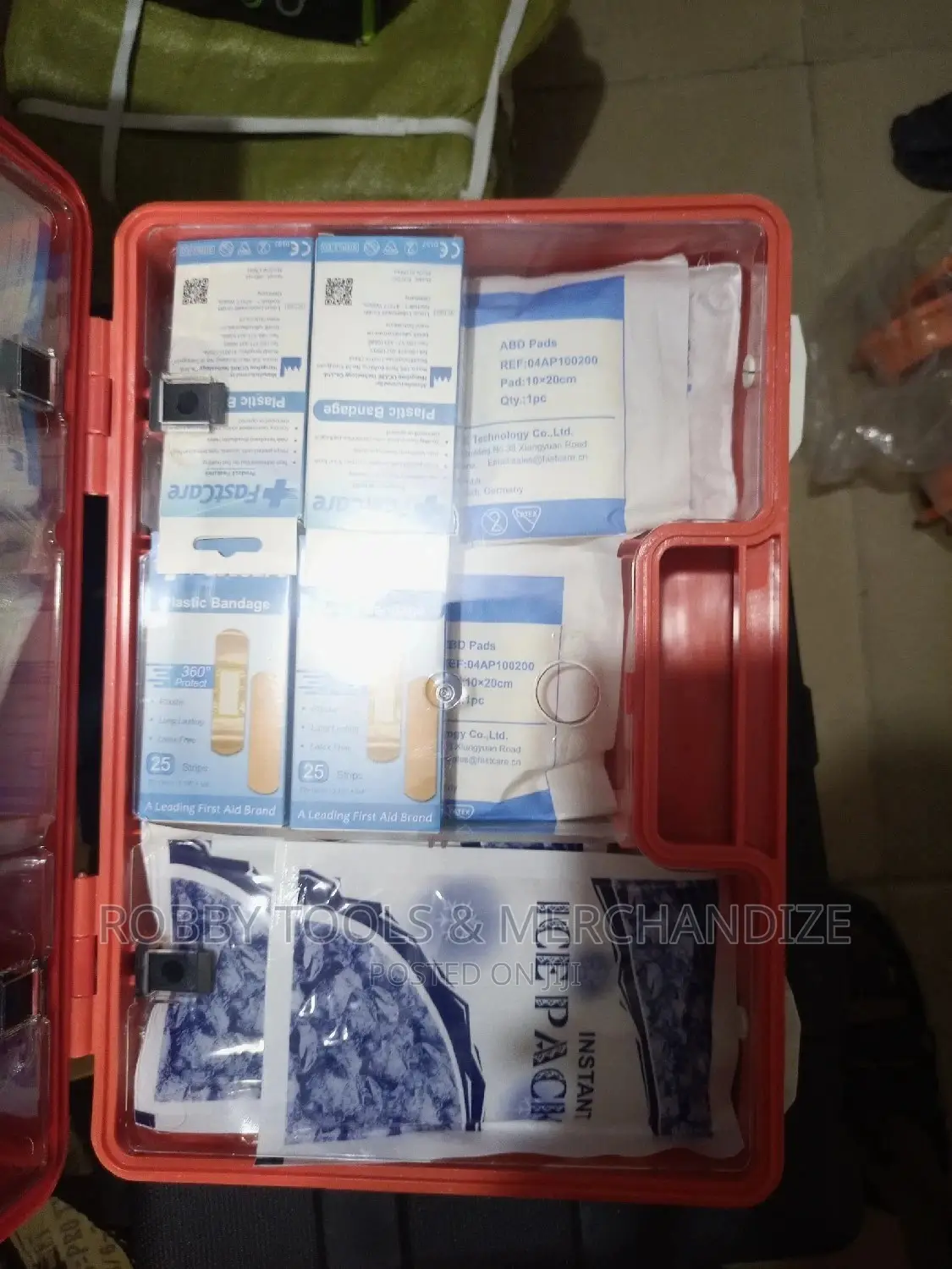 Large, First Aid Kit for 50 People