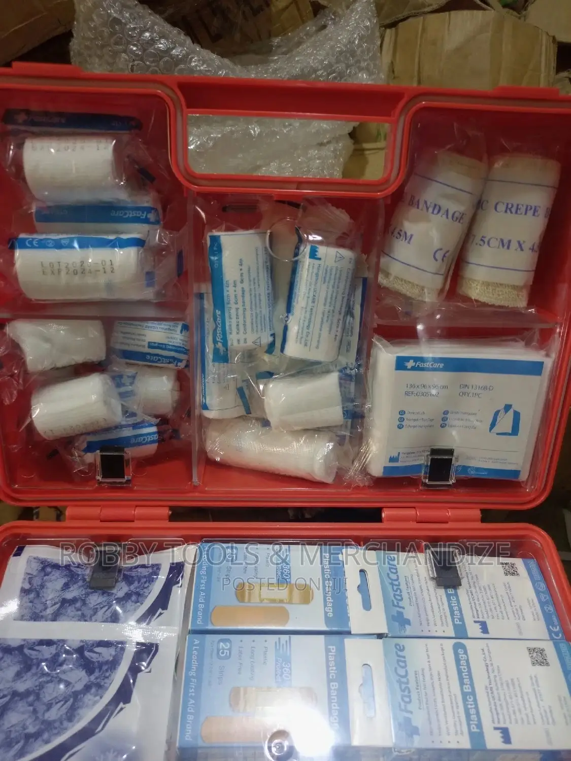 Large, First Aid Kit for 50 People
