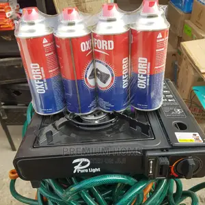 Camp Box Gas Single With 4pcs of Butane