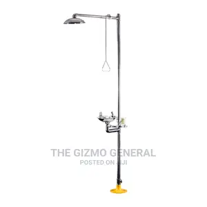 Combined Emergency Eyewash Shower Station (304 Stainless Ste