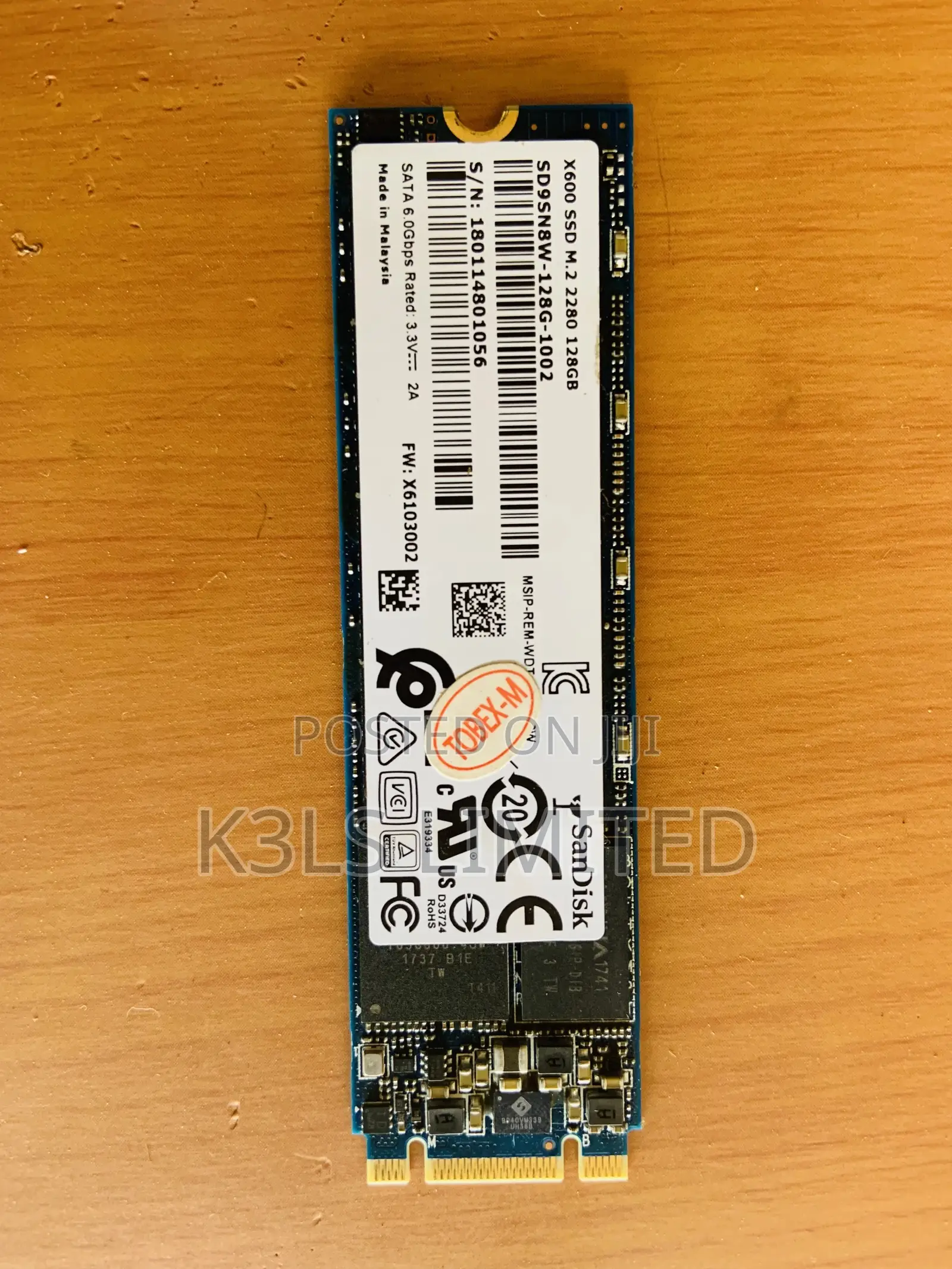 Original Sandisk 128gig Ssd