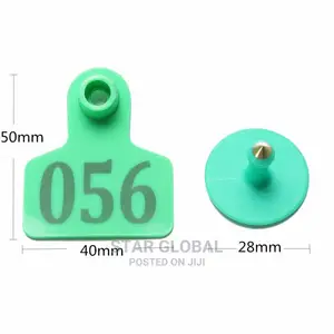 100PCS Numbered 001-100 Cattle Cow Ear Marker Label Tag