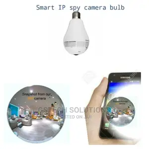 Smart Wifi Bulb Spy Camera