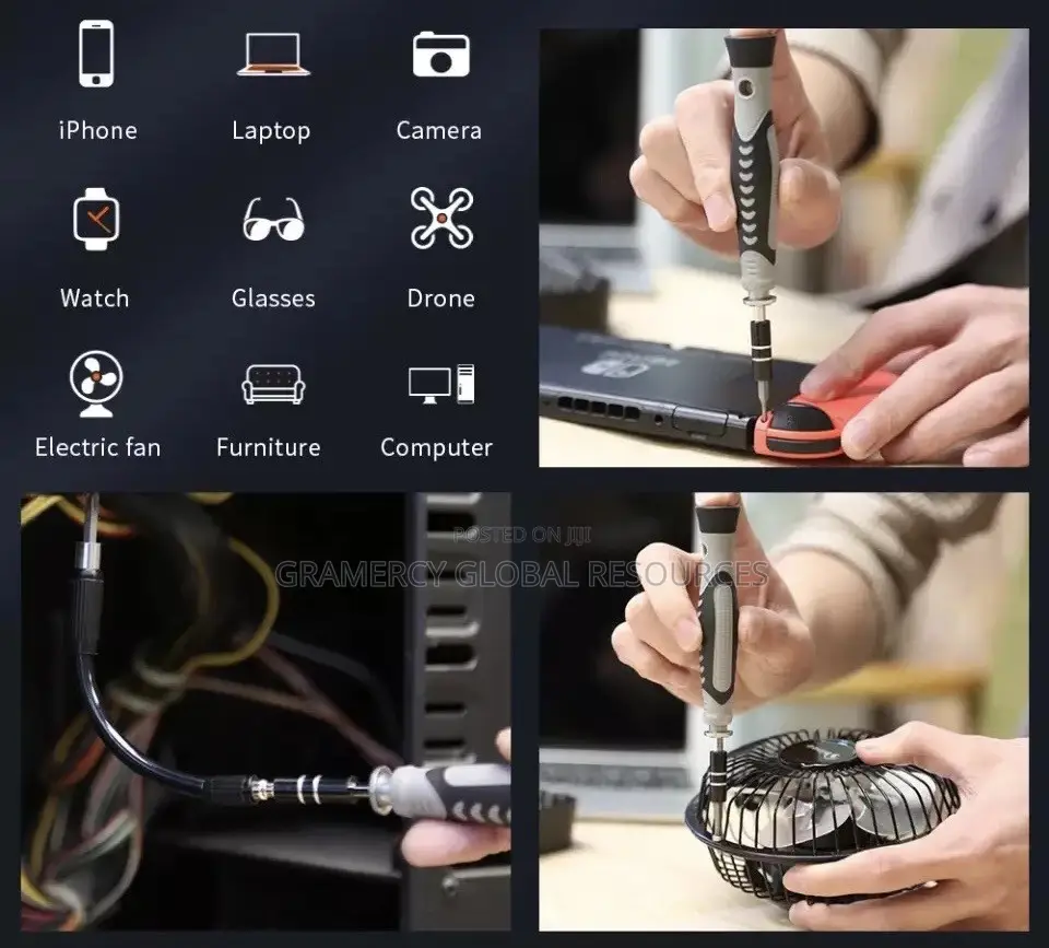130-in-1 Precision Screwdriver Bits Set for Phone Repairs