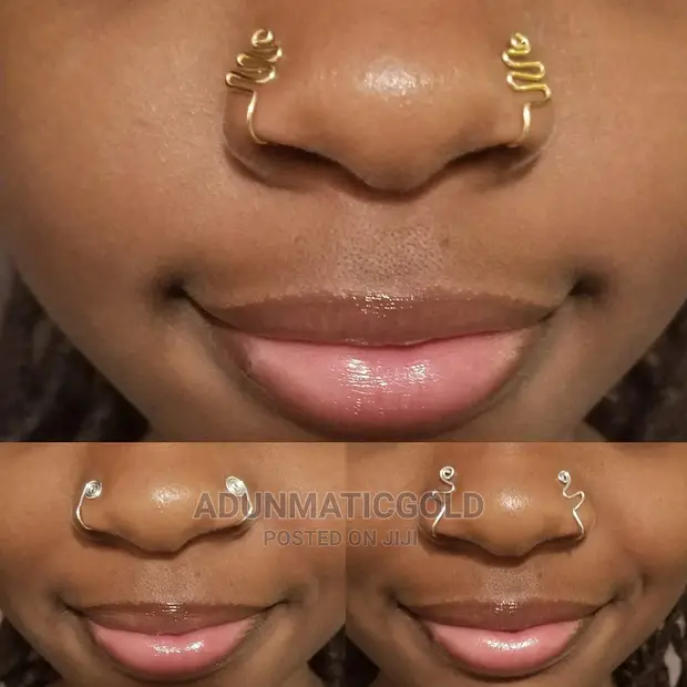 Cluff Nose Ring in Lagos Island Eko Jewellery Adunmaticgold Collection Jiji.ng