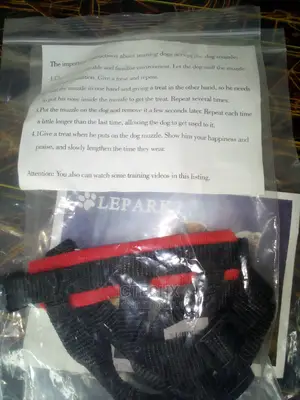 Lepark Dog Muzzle Adjustable