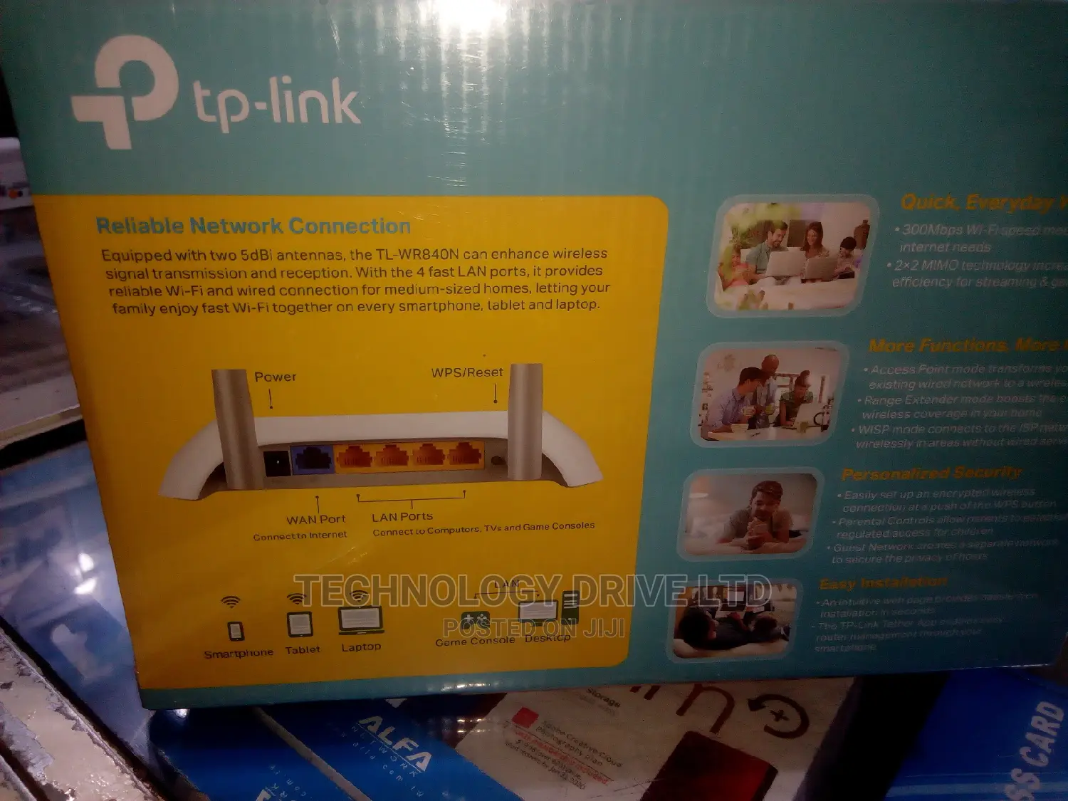 Tp-Link 300 MBPS Wireless N Router ( Tl-Wr840n)