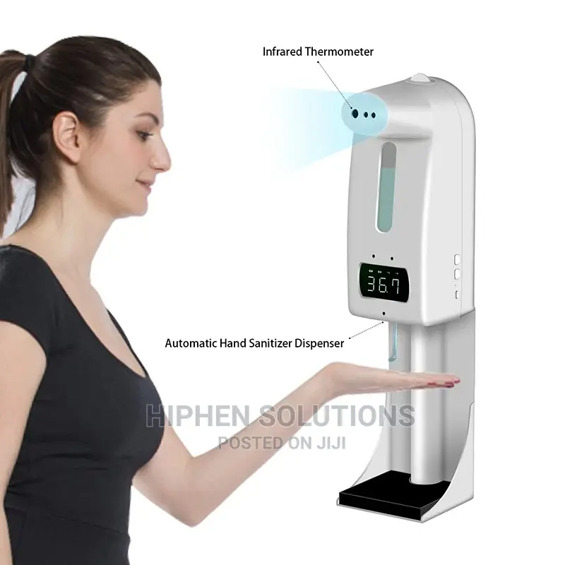 Sensor Automatic Soap Dispenser With Thermometer