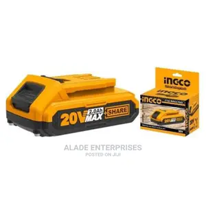 Ingco Lithium-ion Battery Pack 20v 2.0ah