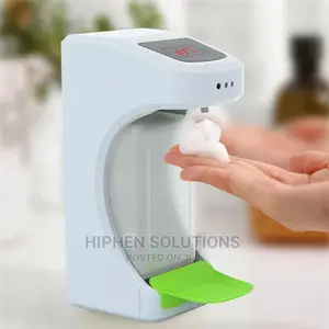 Soap Dispenser With Body Temperature Measurement