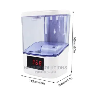 Automatic Soap Dispenser Wall-Mounted Thermometer