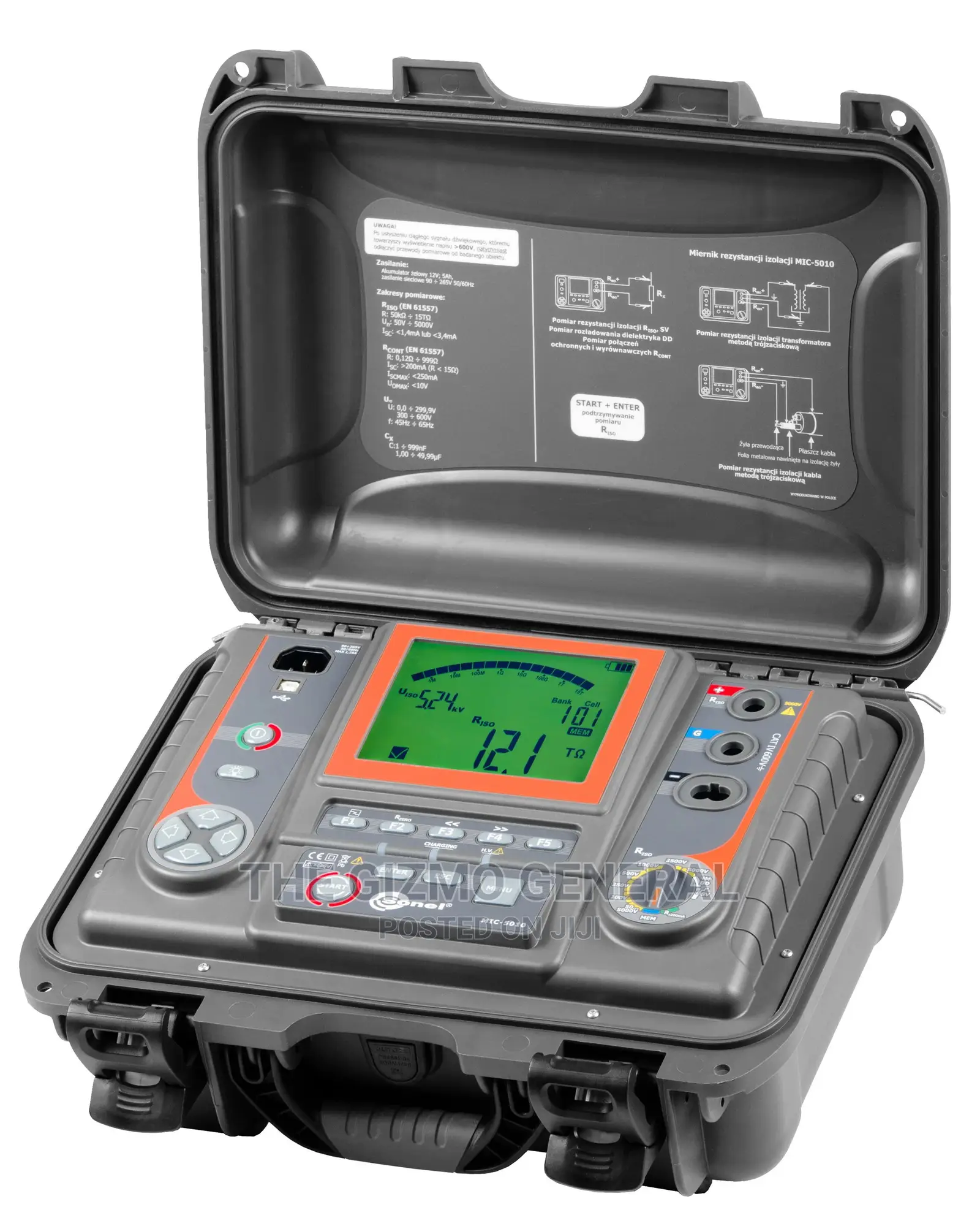 Digital Insulation Resistance Meter (10kv)ES3035E Multimeter