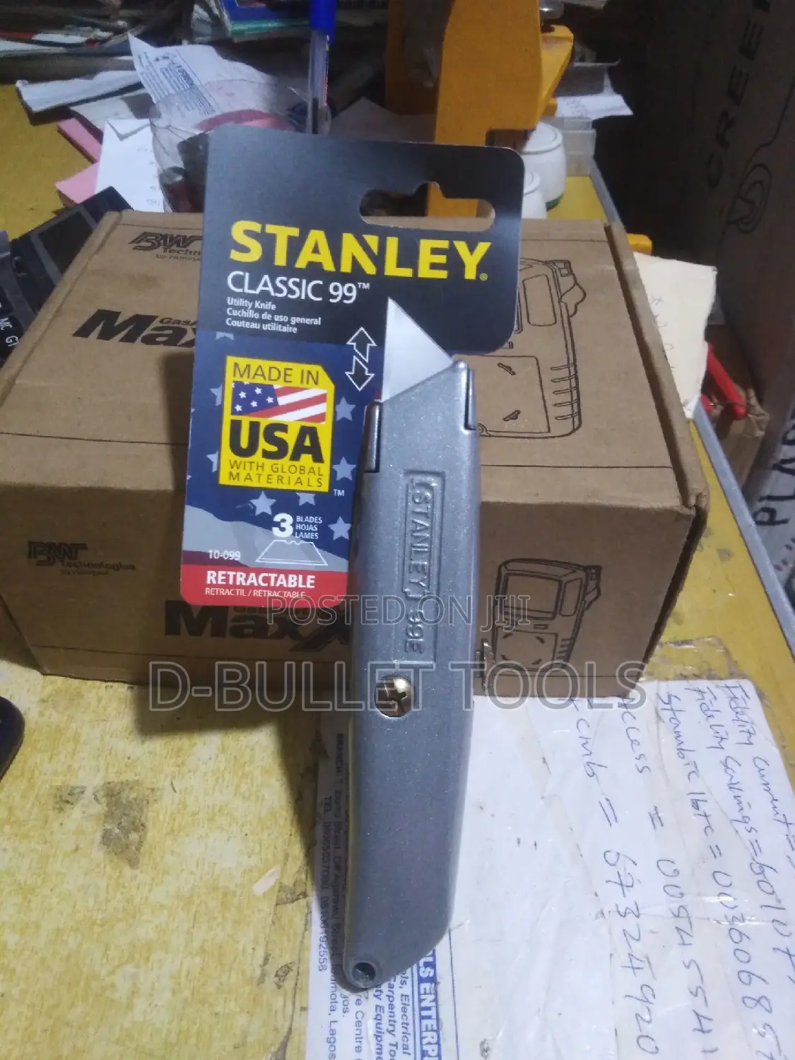Original Usa Stanley Jackknive