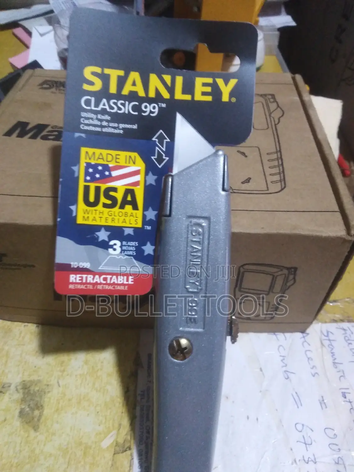 Original Usa Stanley Jackknive