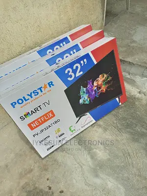POLYSTAR 32inches TV LED Smart Youtube Netflix Wi-Fi