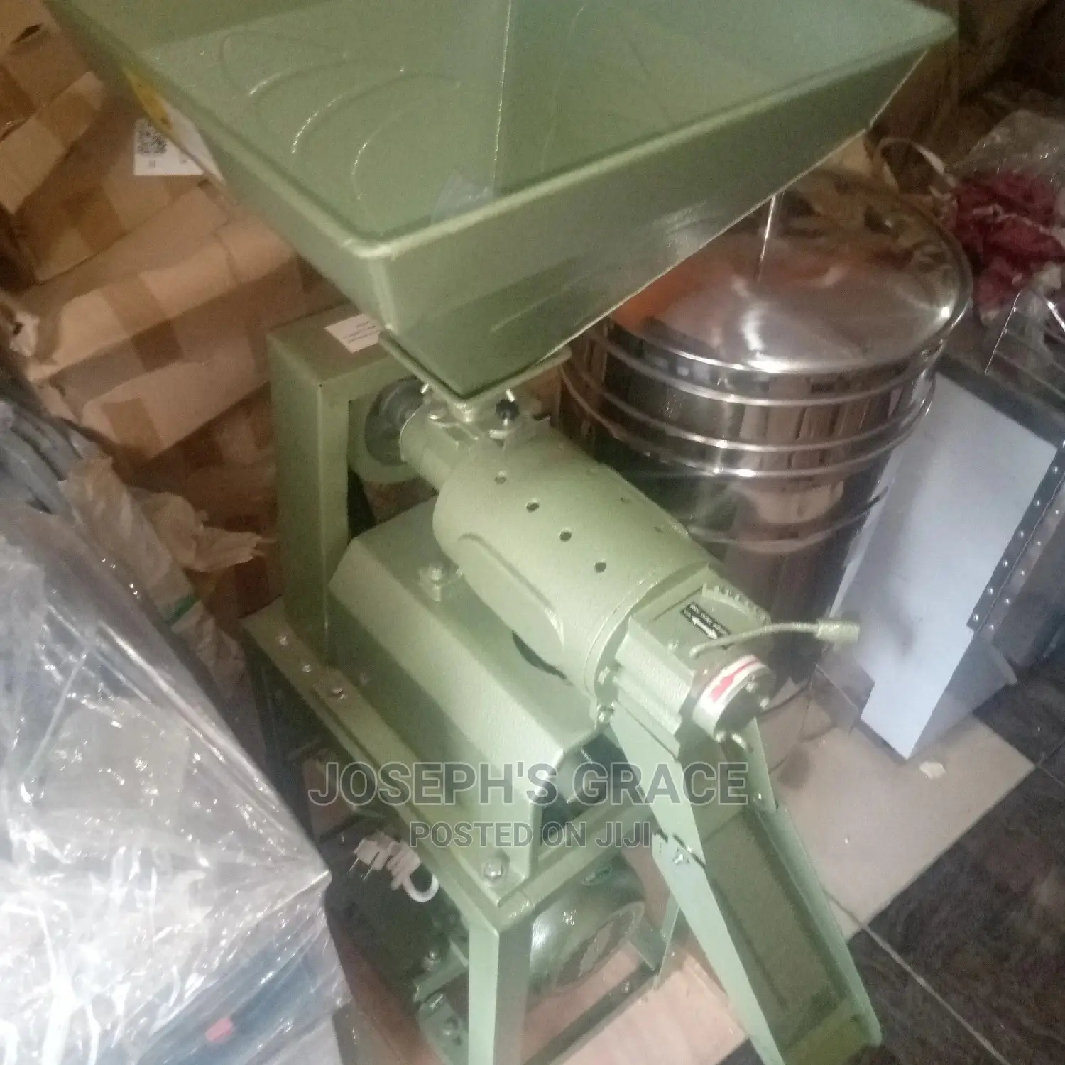 Rice Milling Machine.
