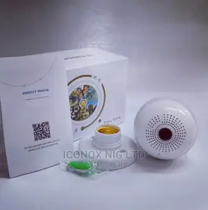 Tuya 360 Wifi Hidden Camera Light Bulb , Motion Night Camera
